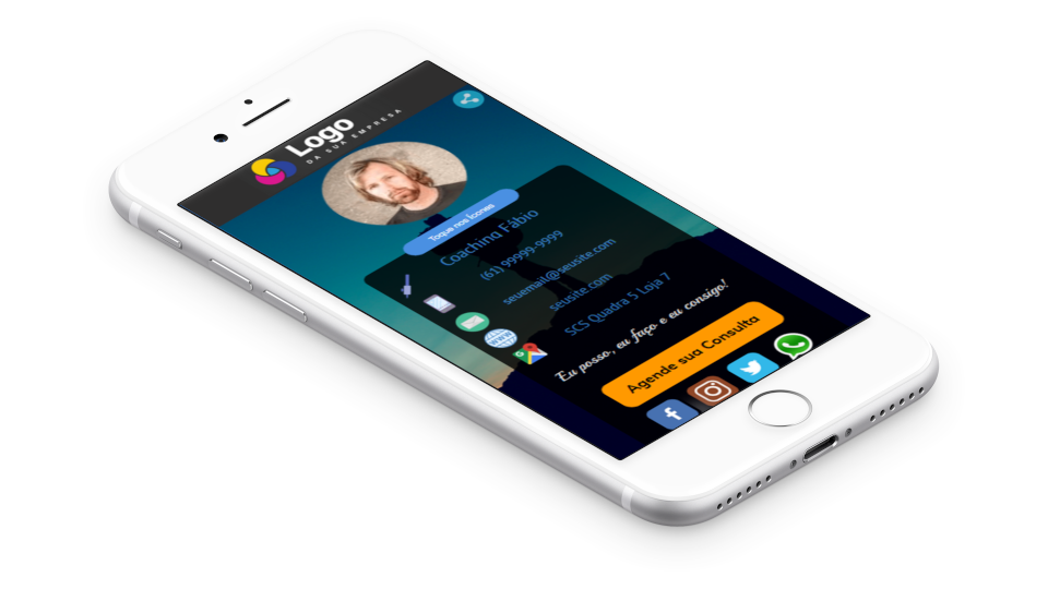 Cartao de Visita Virtual Co6